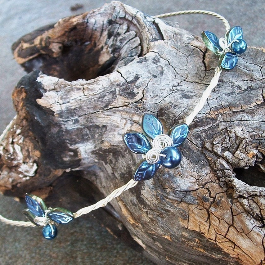 Blue Fairy Princess Tiara Circlet Crown