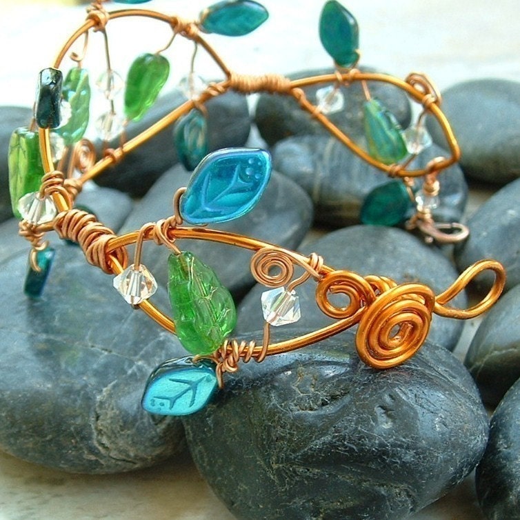 Elven Woodland Fairy Vine Bracelet or Arm Cuff