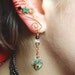Rainforest Jasper Goddess Earcuff 2 in 1