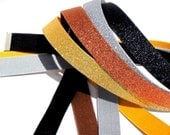 Obi Belts - Shimmery Reversible Belts - choose any color to go with Obi Buckles - Vegan Friendly
