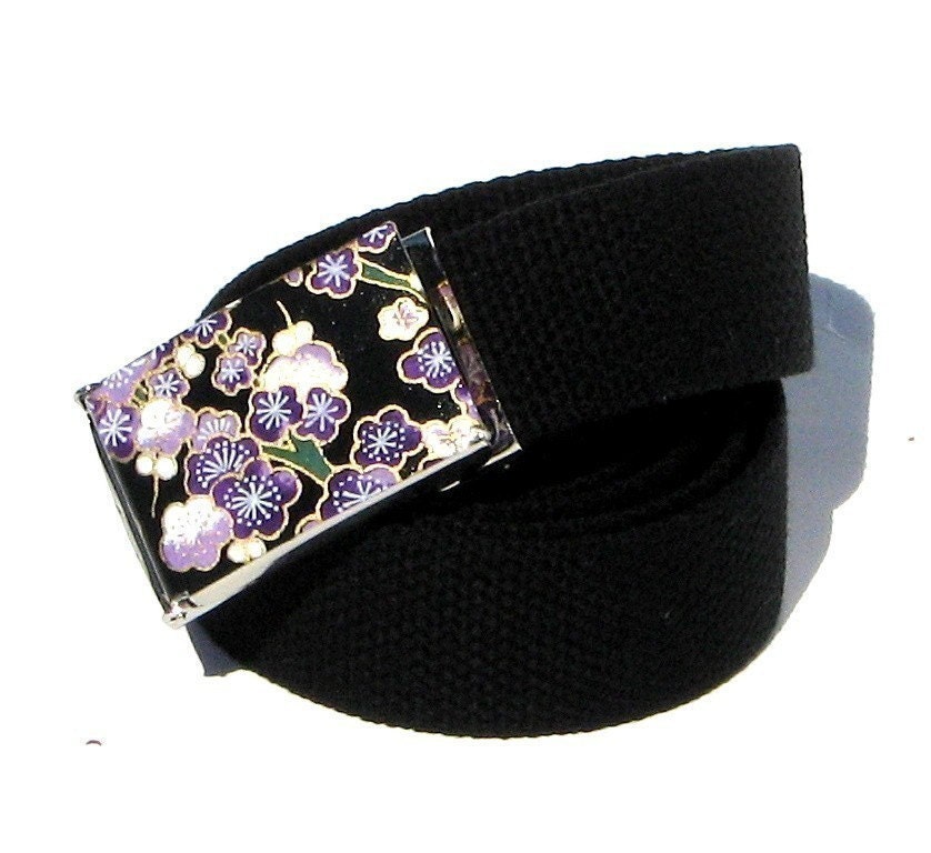 Obi Belt Buckle - plum happy (Buckle Only) Vegan Friendly Belts