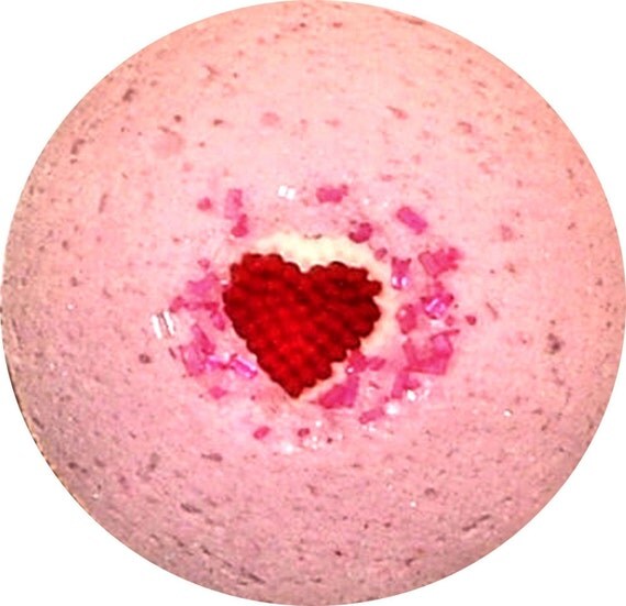 Pink Candy Bath Bomb 60mm by doctorsweettooth on Etsy