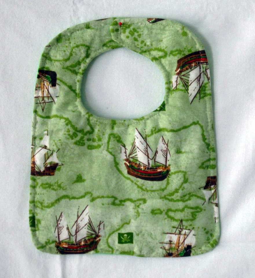 Nautical theme... Schooner ships  Baby Bib, Toddler Bib