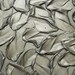 Original Textured Silver Abstract Painting Metallic Modern Palette Knife Art 48x24 MADE2ORDER