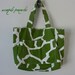 Green Giraffe Large Shopper Special Price