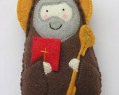 Saint Benedict Felt Saint Softie