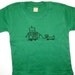 Henry and Oscar Weiner Dog Shirt - GREEN - TODDLER 2T