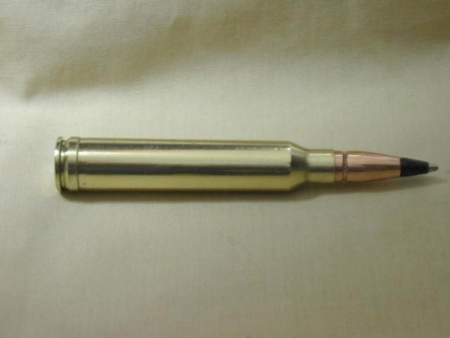 Bullet Pen Brass Mini 300 Win Magnum Non-Retractable - Gift for Dad