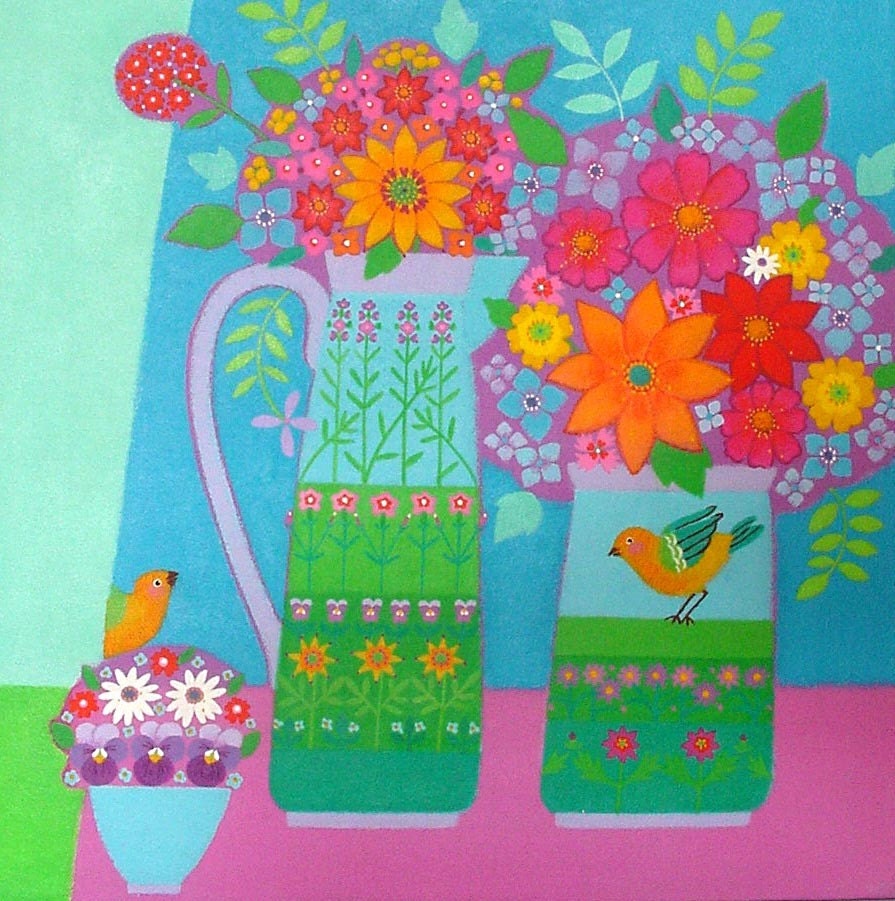 POCKET GARDENS - Original Painting