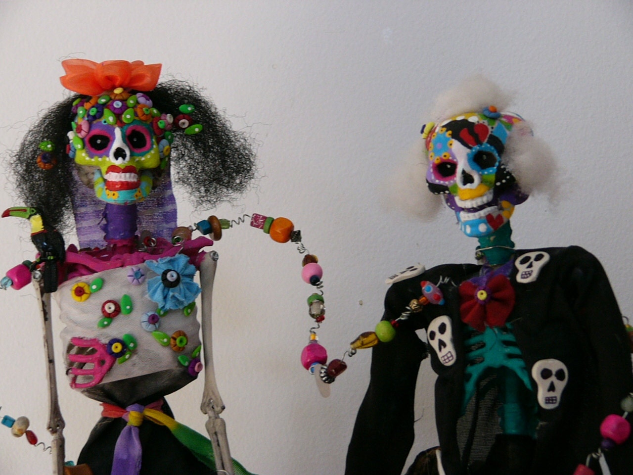 Do Not Buy On Exhibit at Zhou B Art Center Loving You Forever And Beyond recycled found object art Day Of The Dead