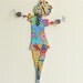 ARTSY FARTSY BABE Wall Dancers Polymer Art Doll FuN FuNkY Originals