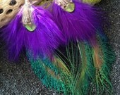 Royal Peacock Earrings