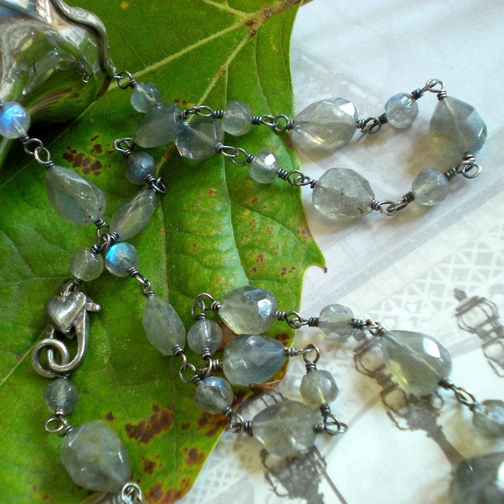 Faceted Labradorite Necklace