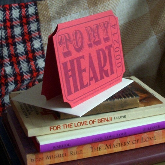 ticket to my heart valentine