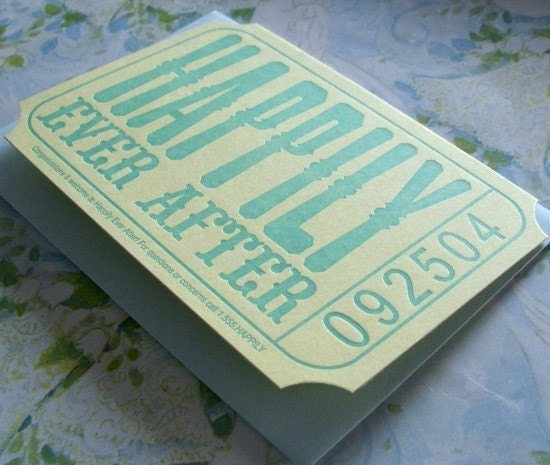 happily ever after ticket