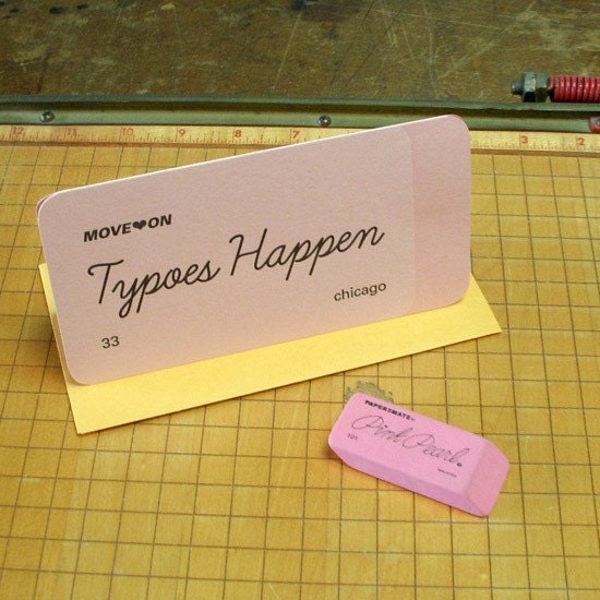 typoes happen letterpress eraser