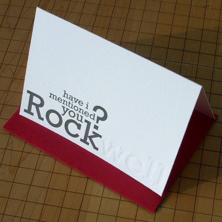 rockwell typography card