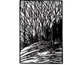 in the trees