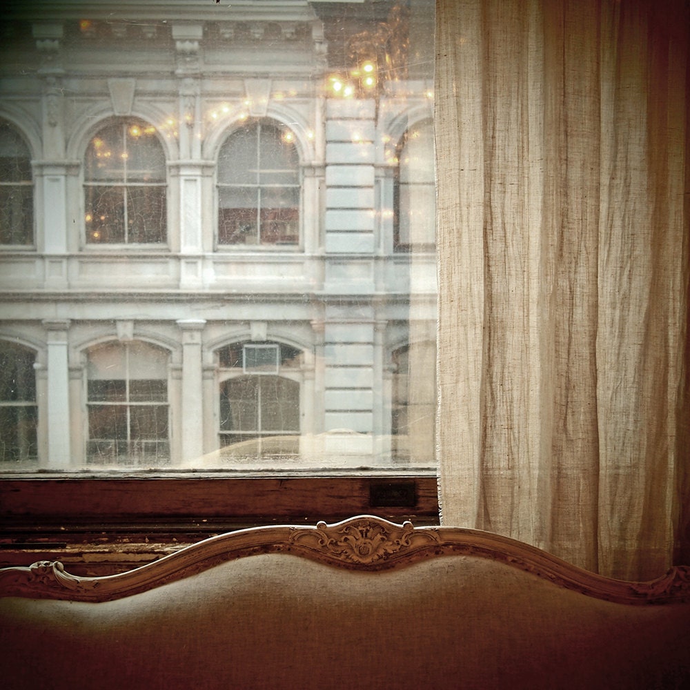 Peace and Quiet - New York City - 8x8 Metallic Photo