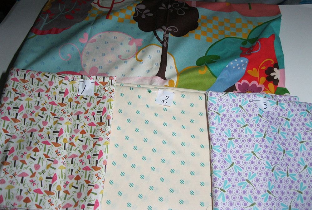 Girls Pillowcase Dress Size 6 mt - 5 yr Moda Hoot Fabric