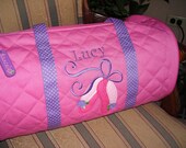 Personalized Stephen Joseph Quilted Duffle Ballet by Never Felt Better