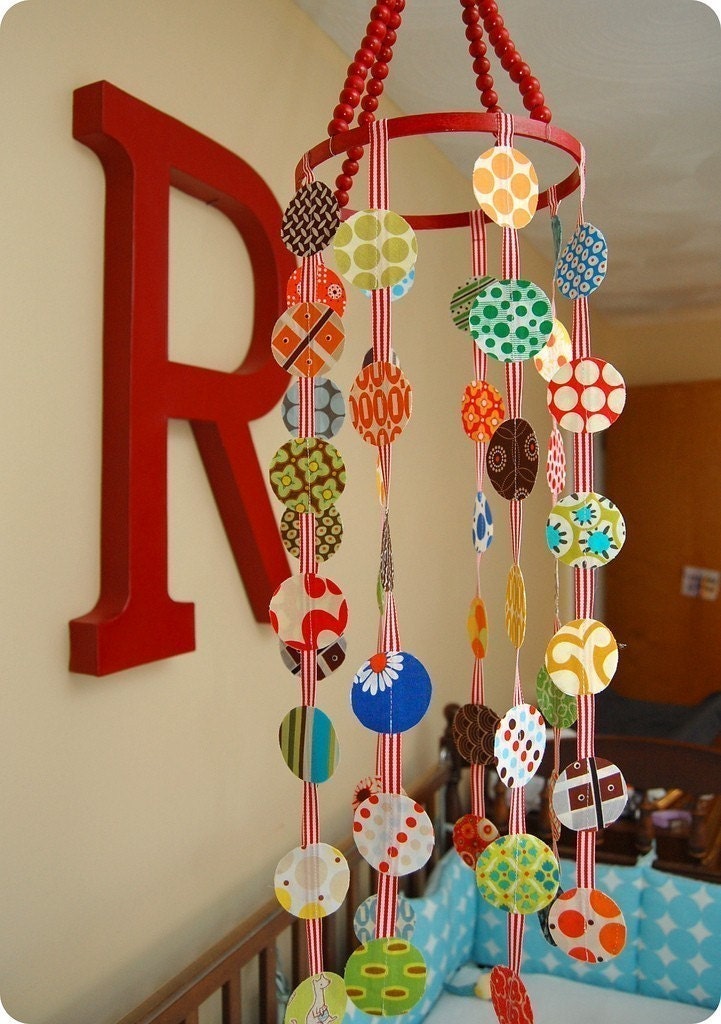 Custom Polka Dot Mobile DIY Kit PRIMARY COLORS