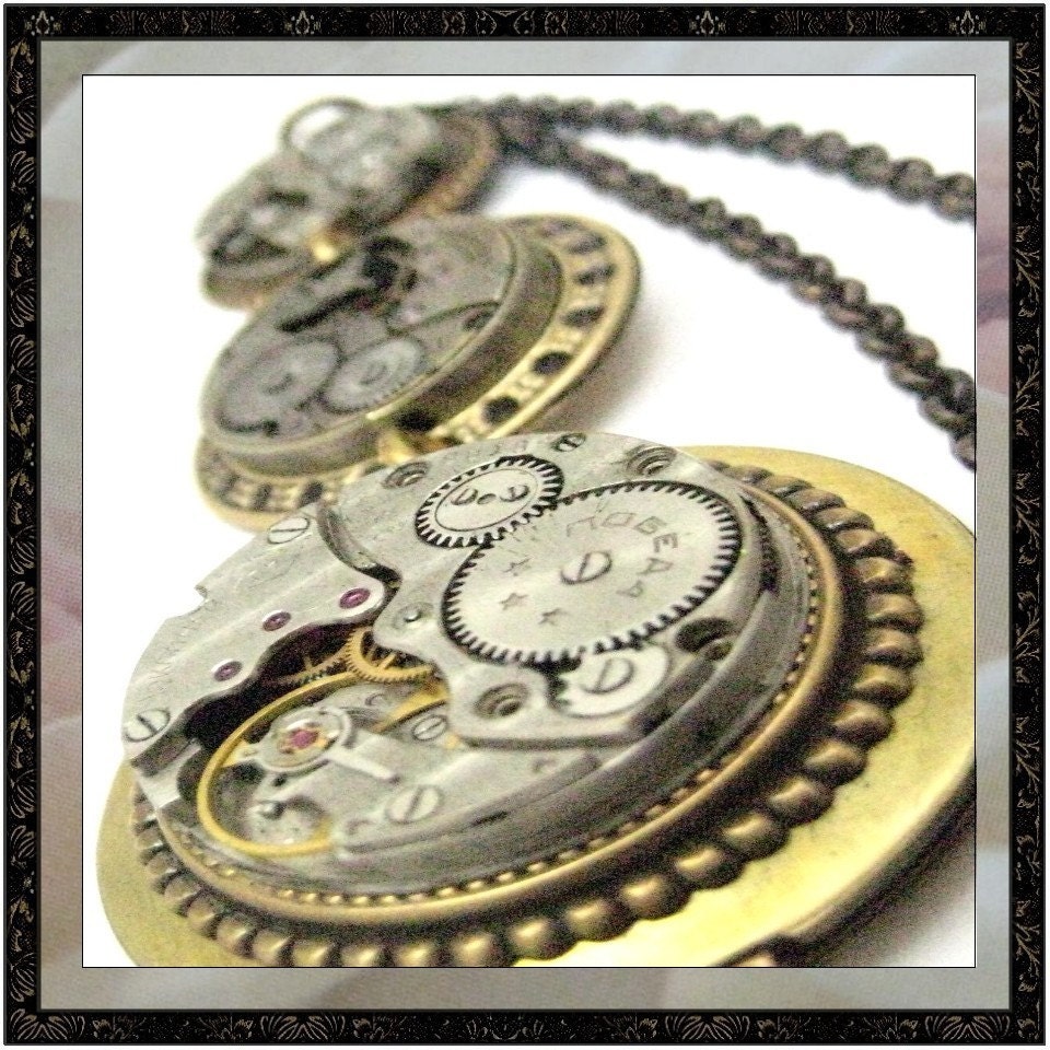 Aligned Time Locket ... Steampunk