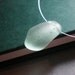 April Showers - Genuine Sea Glass RE-GLASS Jewelry - Choker Necklace