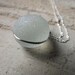 RESERVED FOR KATHY - Vanilla Kiss - Genuine Sea Glass Jewelry - Pendant Necklace
