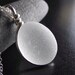 Sea Glass Jewelry - Bridal Necklace - I DO