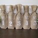 1 - 18 Numbered Burlap Wine Bags, Wedding Table Numbers, Wedding Favors