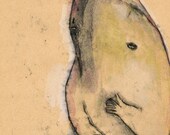 SALE EOFY The Man That Fell To Earth Monster Monoprint