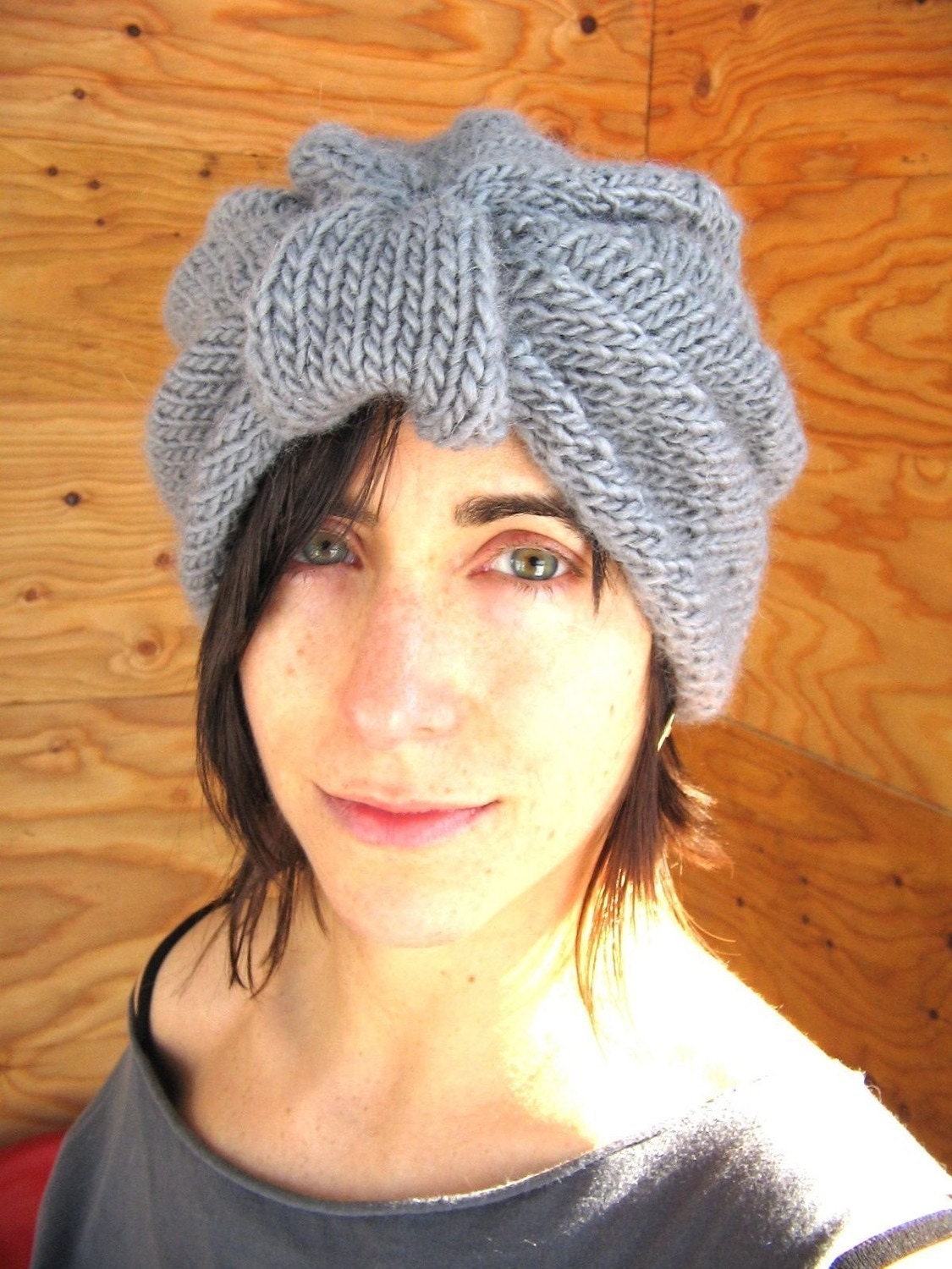 Knitting Pattern PDF Turban-ite Merino Wrap