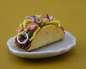 Taco Charm / Pendant - ON SALE