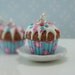 Vintage Cupcake Charm