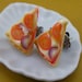 Tomato and Onion Pizza - Studs / Post Earrings