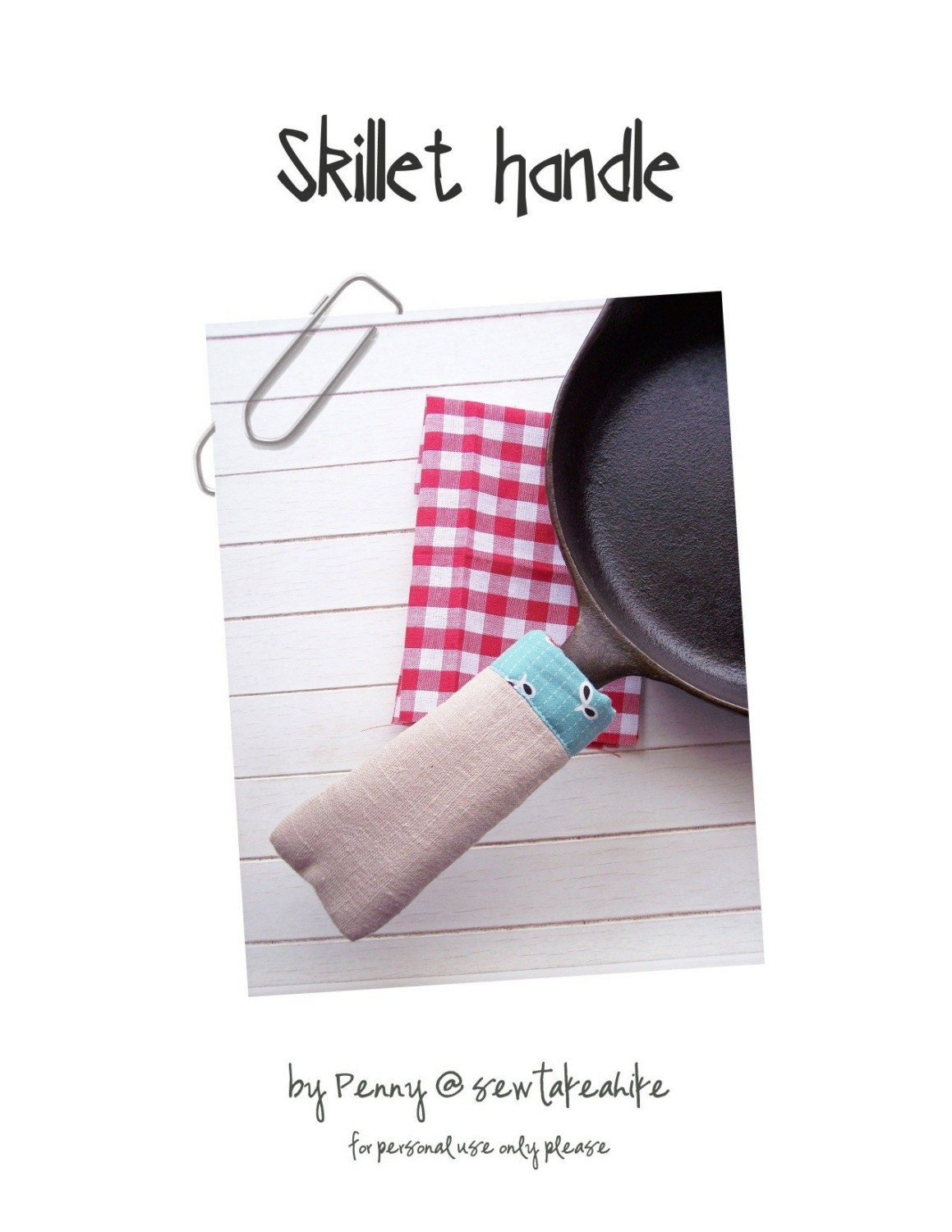 Skillet handle pattern