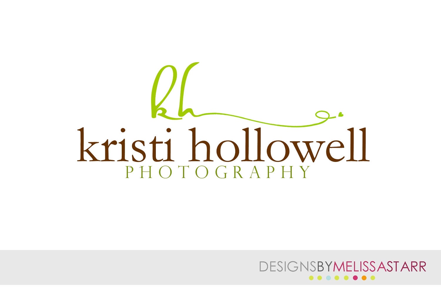Custom Business Premade Photography Studio Digital Logo Watermark Design