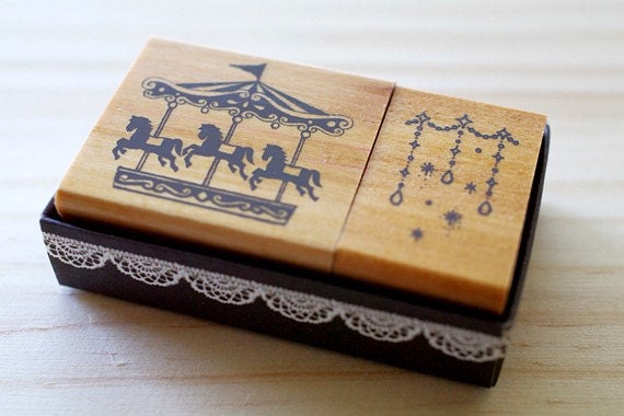 Girlish Stamp - Merry Go Round