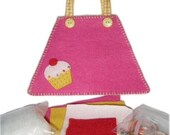 Mini Cross Patch Kit - Make your own felt keyring