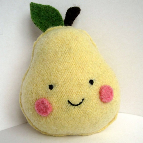 pear stuffed animal