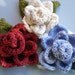 PDF Knitting Pattern - Rose Knit Flower