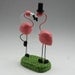 Bride and Groom Flamingos