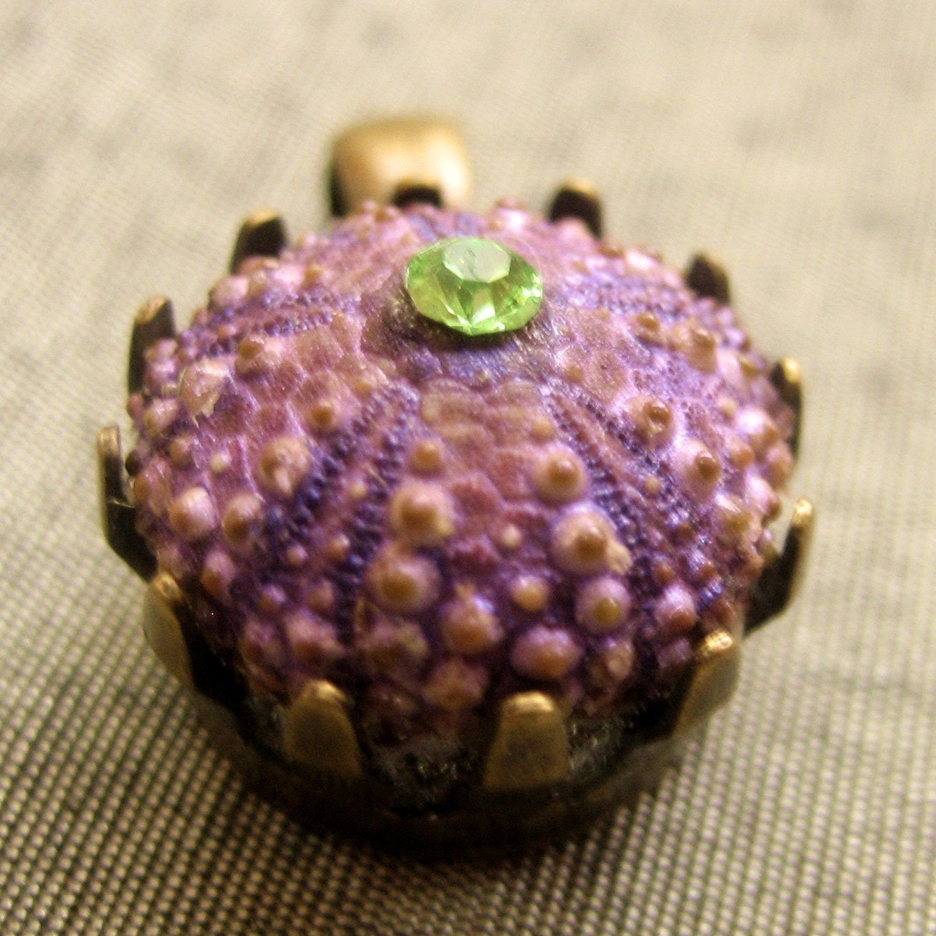 Sea Urchin Collection - Purple Pendant