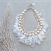 Splendid Bride - Moonstone and Crystal Necklace, Bracelet and Earrings Bridal Set