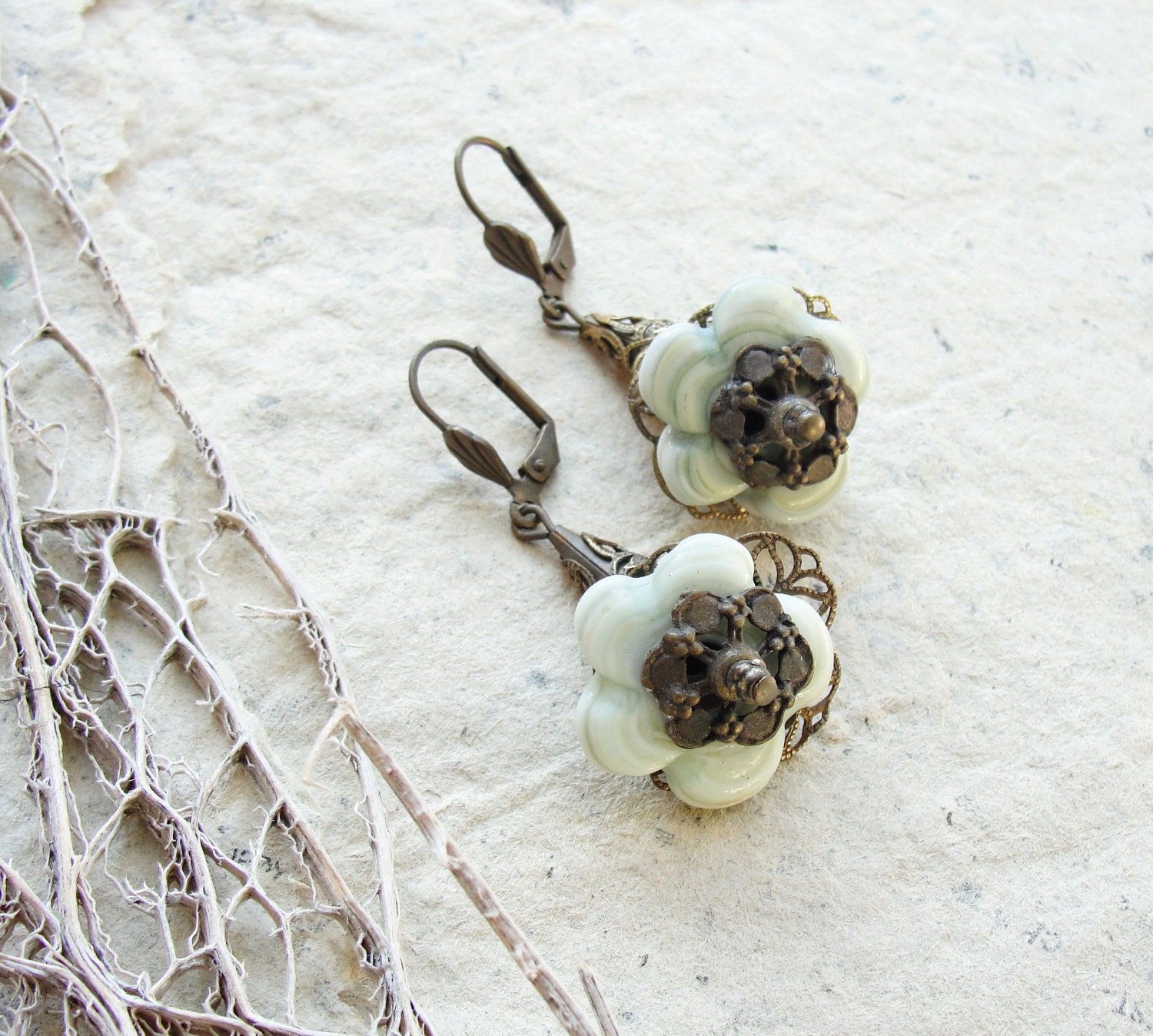 RESERVED for Bernis The Hidden Side of a Bracelet...-Waterlily