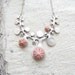 Sea Urchin Collection - Organic Pink Necklace