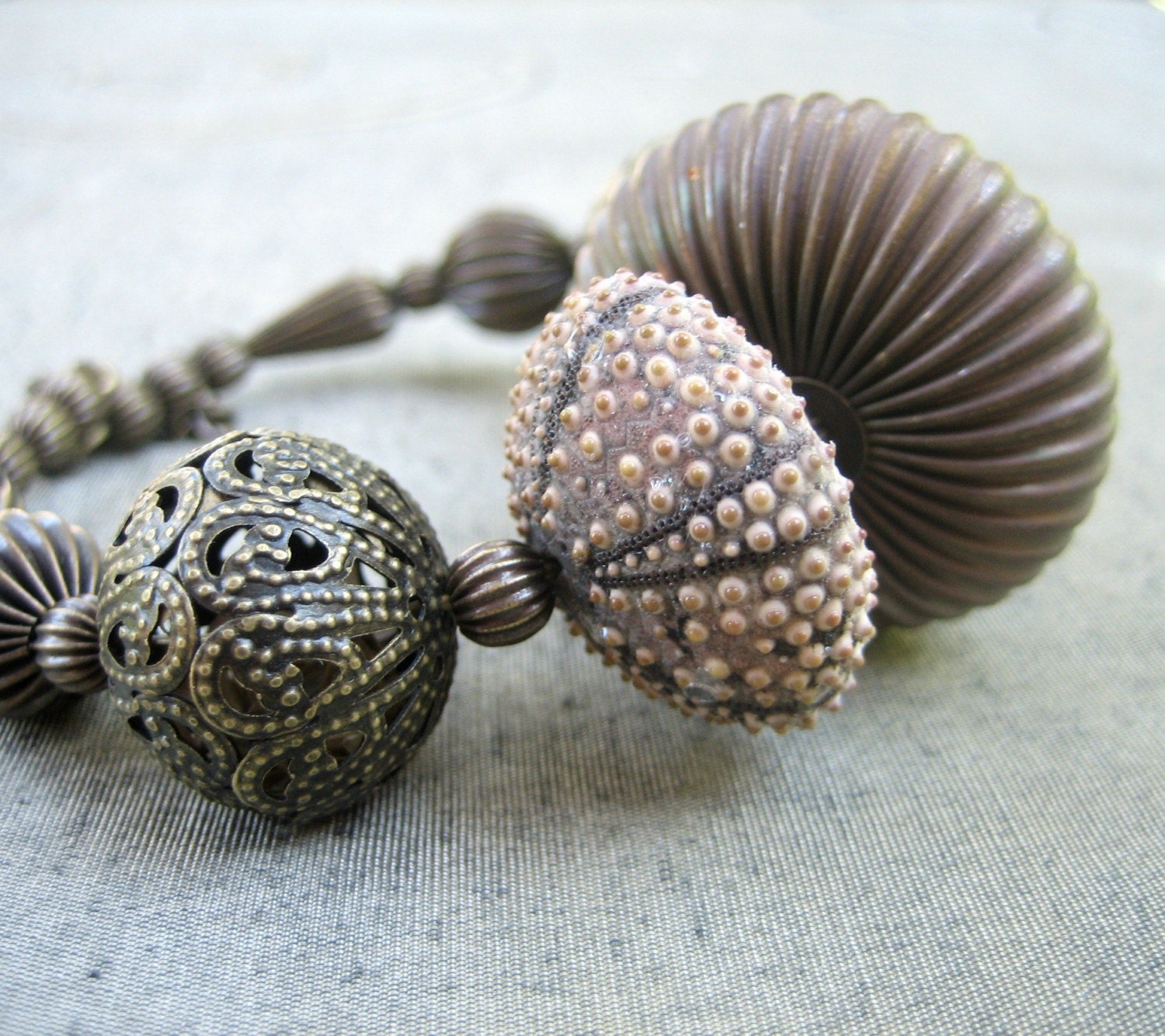 Sea Urchin Collection- Special Brass Bracelet