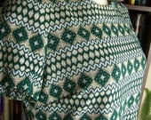 Not Quite Navaho vintage geometric pattern scooter dress