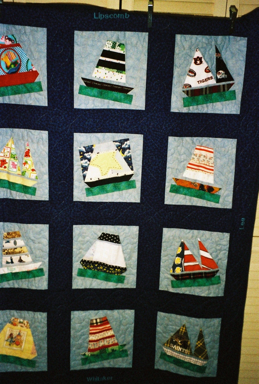 Baby Clothes custom quilt